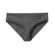 (W) Miu Miu Cashmere Panties Slate Gray