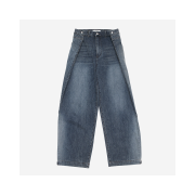 [KREAM 단독] Haleine Side Sand Blushed 2Way Folding Jean Ash Blue