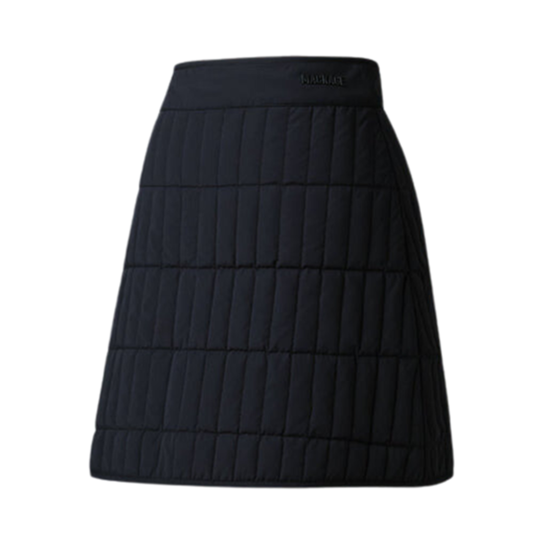 (W) 맥카지 틸다 버티컬 퀼티드 다운 스커트 블랙((W) Mackage Tilda Vertical Quilted Down Skirt Black)