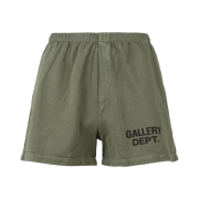 Gallery Dept. Logo Shorts Olive