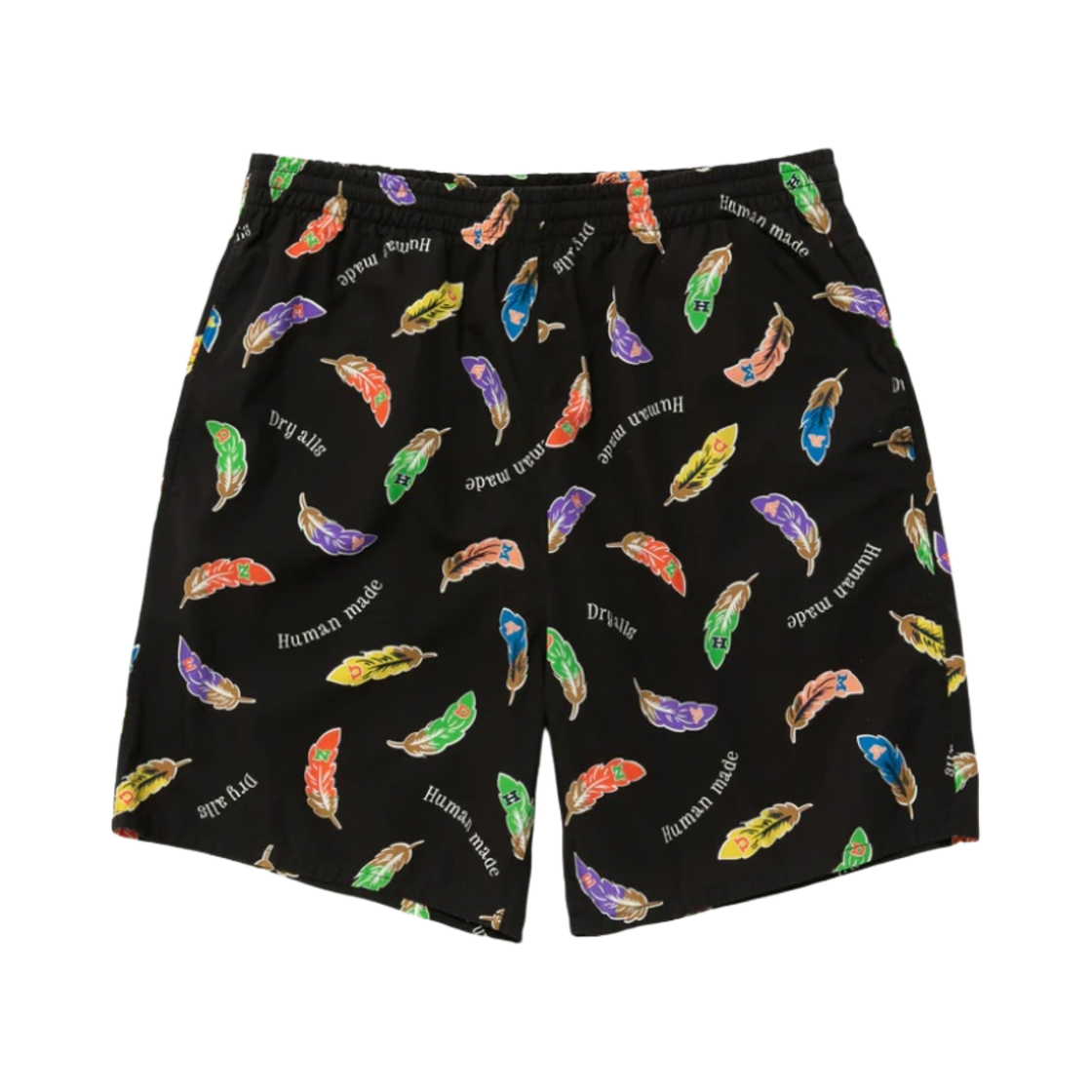 휴먼 메이드 페더 쇼츠 블랙(Human Made Feather Shorts Black) - 1