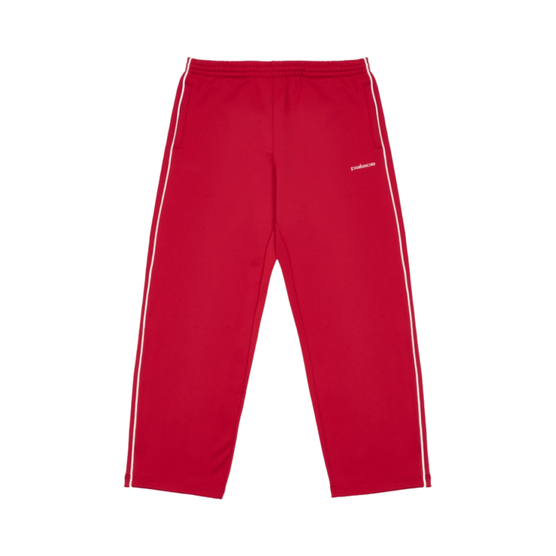 팔라스 폴리니트 트랙 조거 레드 소프트 화이트 - 24SS(Palace Polyknit Track Jogger Red Soft White - 24SS) - 1