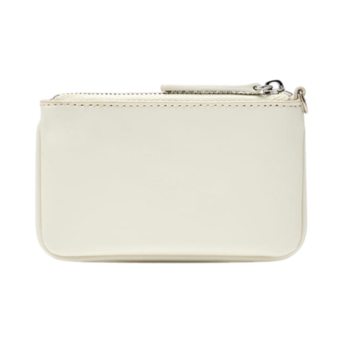 마뗑킴 글로시 레더 코인 월렛 아이보리 | Matin Kim | KREAM