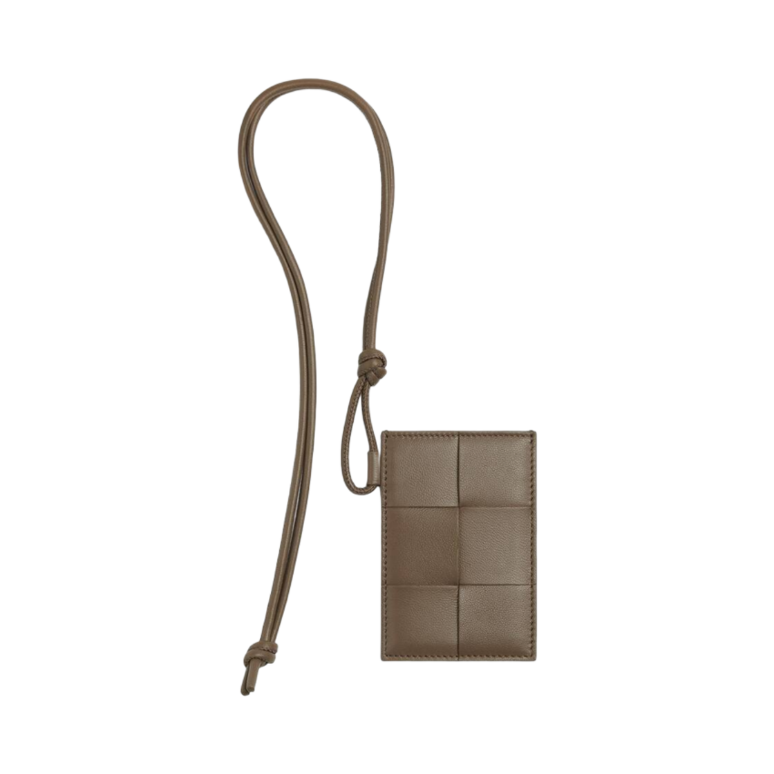 보테가 베네타 카세트백 배지 홀더 토프 그레이(Bottega Veneta Cassette Badge Holder Taupe Grey) - 1