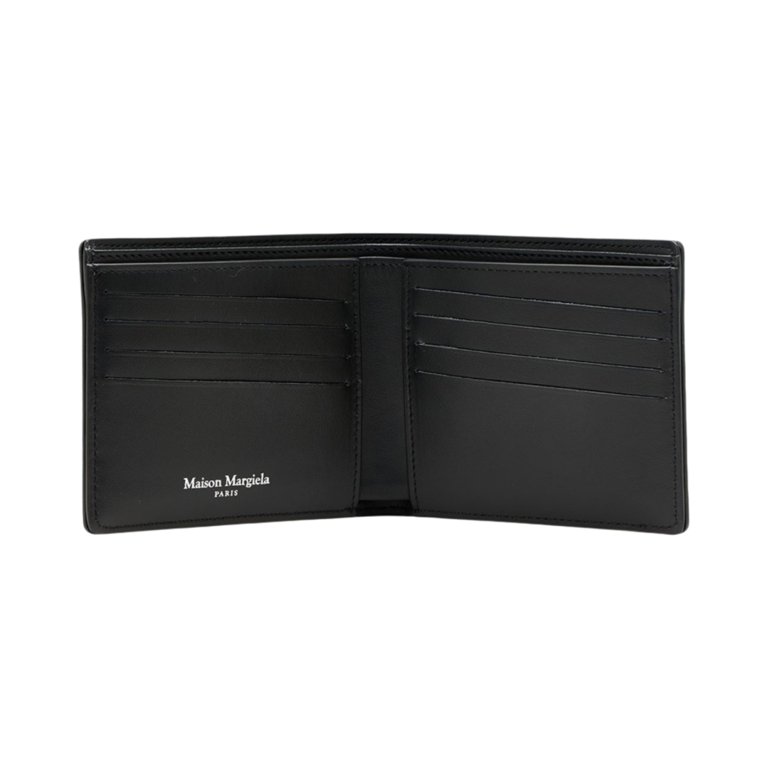 메종 마르지엘라 러버 레더 반지갑 블랙(Maison Margiela Rubber Leather Bi-Fold Wallet Black) - 2