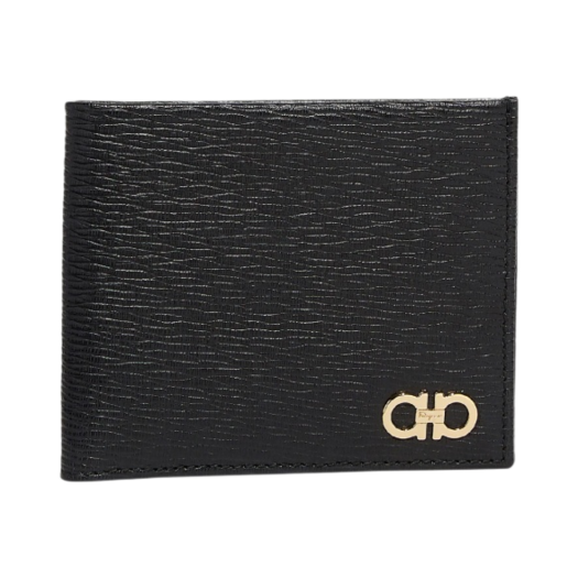 66A063-685950 Ferragamo Gancini Wallet Black