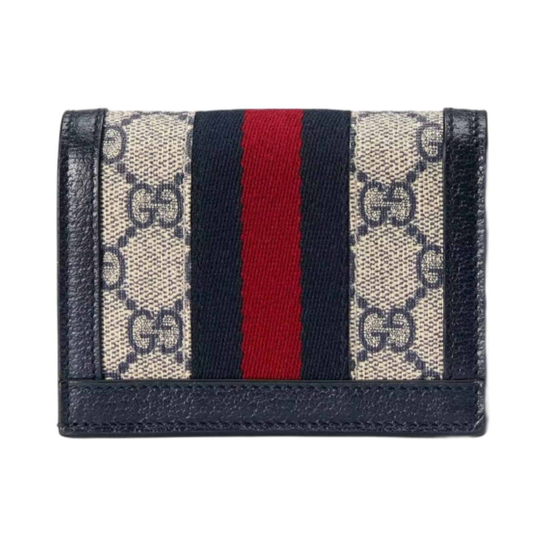 구찌 오피디아 GG 카드 케이스 지갑 베이지 블루(Gucci Ophidia GG Card Case Wallet Beige Blue) - 4