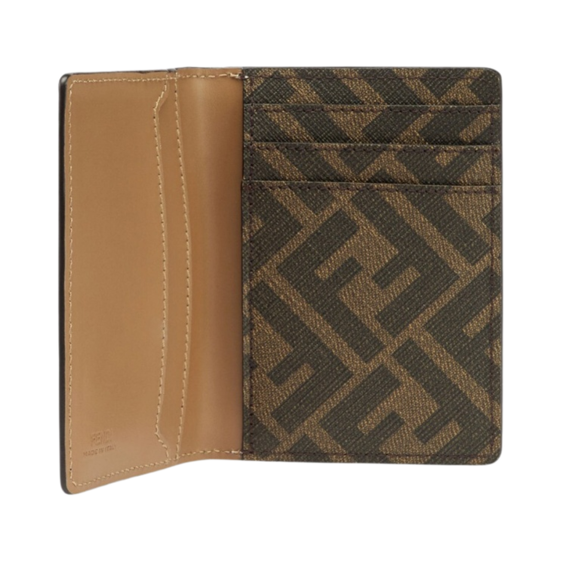 펜디 FF 스퀘어 카드 홀더 베이지(Fendi FF Squared Card Holder Beige) - 2