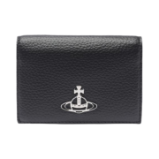 Vivienne Westwood Re-Vegan Grain Card Holder Black