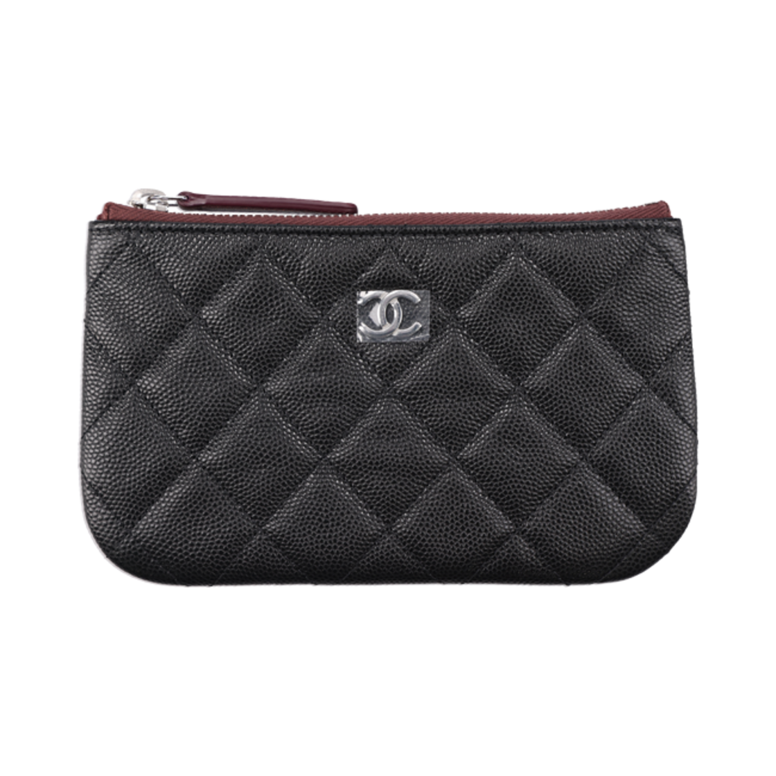 샤넬 AP4020 클래식 지퍼 케이스 그레인드 카프스킨 블랙 은장(Chanel Classic Zipped Coin Purse in Black Grained Calfskin with Silver Hardware) - 1