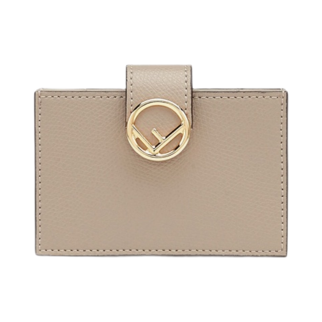 펜디 레더 거싯 카드 홀더 베이지(Fendi Leather Gusseted Card Holder Beige) - 1