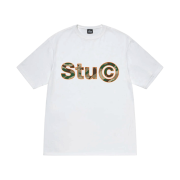 Stussy Stu C. Camo T-Shirt White