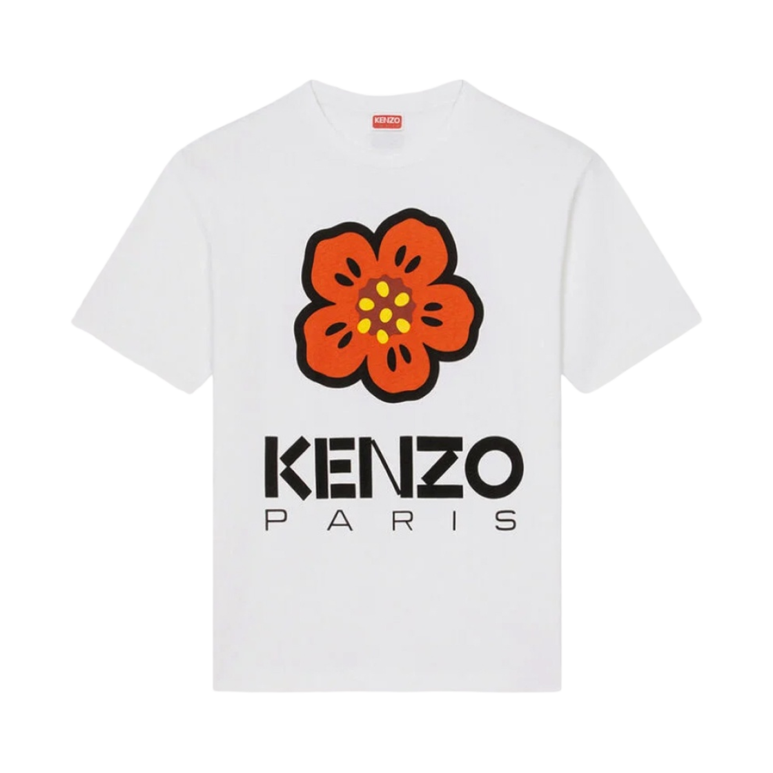 FD55TS4454SO-01 Kenzo Boke Flower T-Shirt White