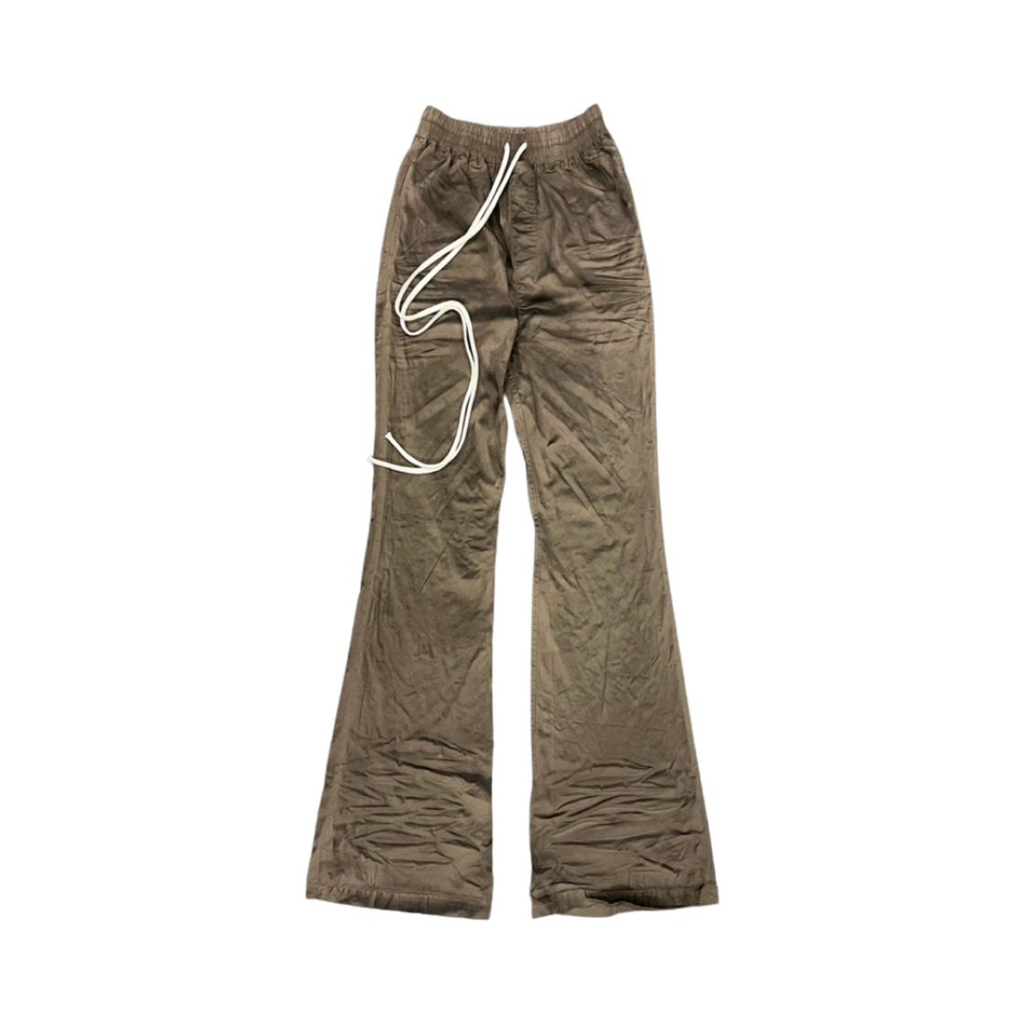 언더마이카 탄 카키 플레어드 이지 팬츠 탄 카키 - 24FW(Undermycar Tan Khaki Flared Easy Pants Tan Khaki - 24FW) - 1