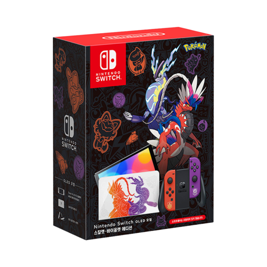 HEG-S-KEAAA-KOR VI Nintendo Switch OLED Pokemon Scarlet Violet Edition