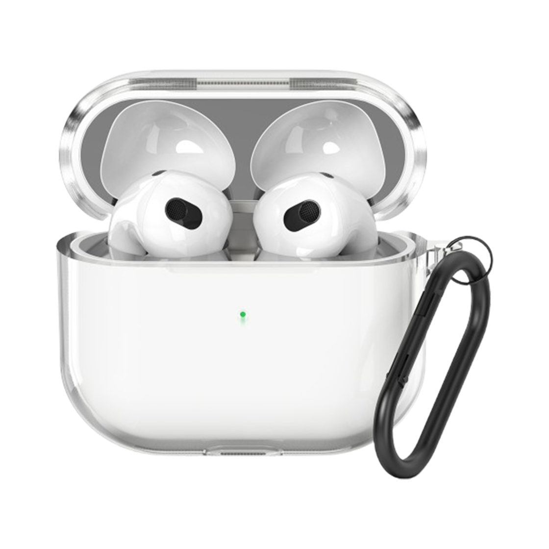 신지모루 변색방지 TPU 에어팟 클리어 프로 4 3 2 케이스(SINJIMORU Anti-Yellowing TPU AirPods Clear Case Pro 4 3 2)