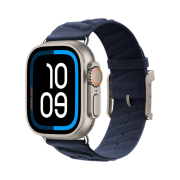 Apple Watch Hermes Ultra 2 49mm Ultra Titanium Case with Knit Nylon Single Tour Bleu Nuit (Korean Ver.)