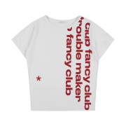 Fancy Club Baywatch Crop Tee White