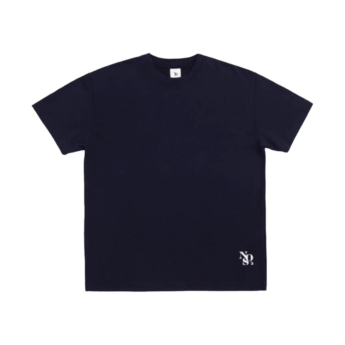NOS7 언더 시그니쳐 심볼 박스 핏 티셔츠 블랙(NOS7 Under Signature Symbol Box Fit T-Shirt Navy)