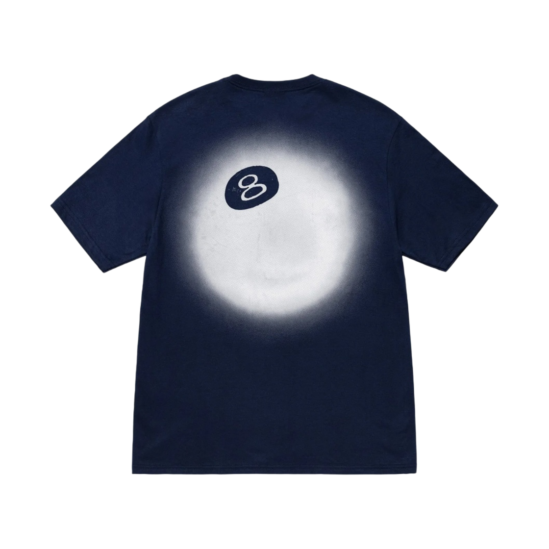 스투시 8볼 페이드 티셔츠 네이비(Stussy 8 Ball Fade T-Shirt Navy) - 1