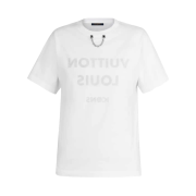 (W) Louis Vuitton Print T-Shirt White