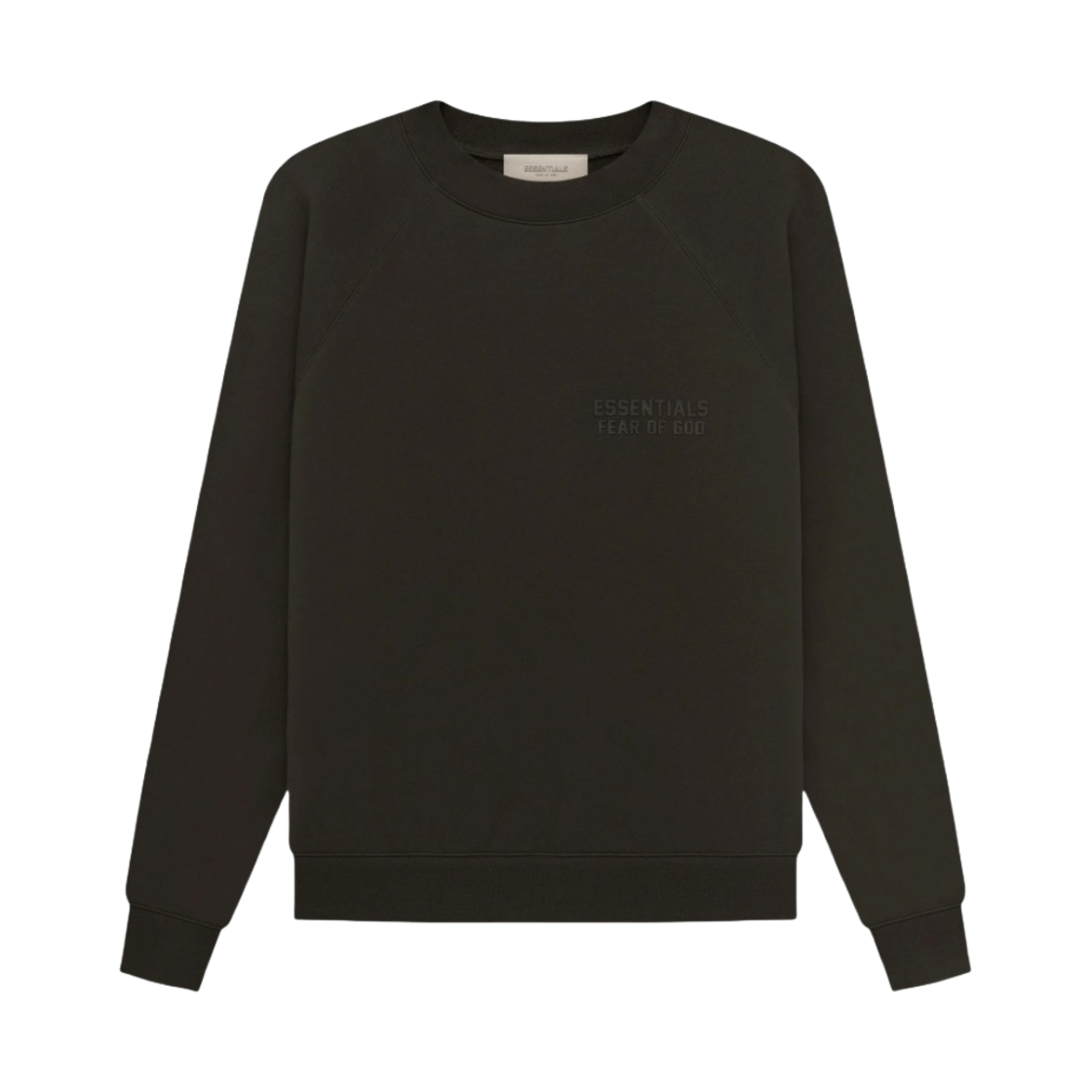 에센셜 크루넥 스웨트셔츠 오프 블랙 - 23SS(Essentials Crewneck Sweatshirt Off Black - 23SS)