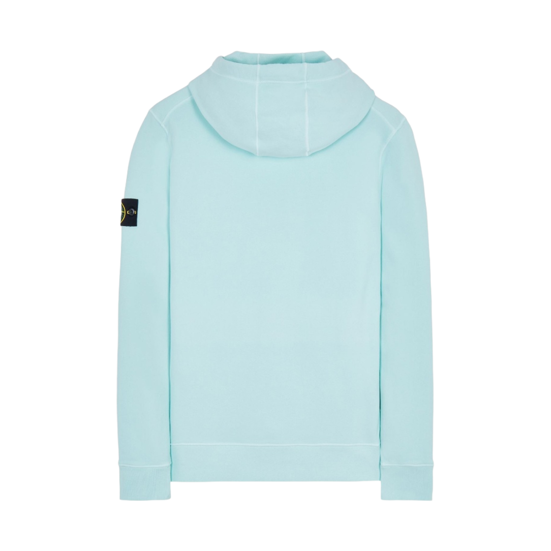 스톤 아일랜드 64120 코튼 플리스 후드 스웨트셔츠 아쿠아 - 22FW(Stone Island 64120 Cotton Fleece Hooded Sweatshirt Aqua - 22FW) - 2