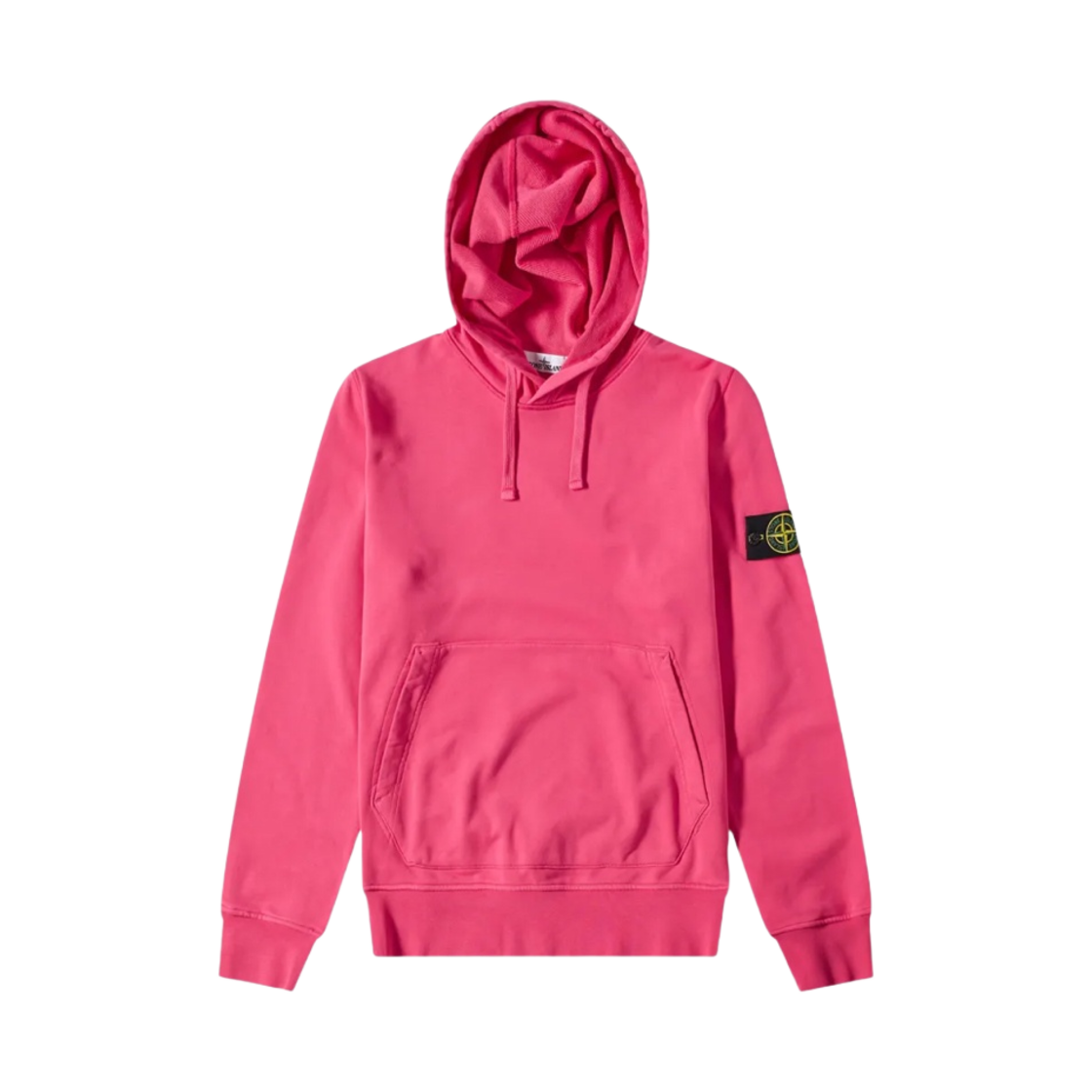 스톤 아일랜드 64151 코튼 플리스 후드 스웨트셔츠 시클라멘 - 22SS(Stone Island 64151 Cotton Fleece Hooded Sweatshirt Cyclamen - 22SS) - 1