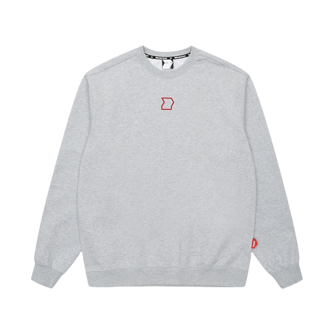윌비플레이 맨투맨 그레이(WILLBE PLAY Sweatshirt Grey)