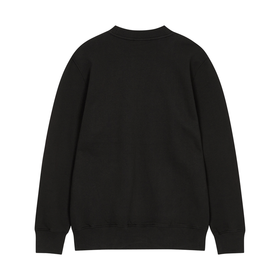 캘빈 셔닐 모노로고 플리스 스웨트셔츠 블랙(Calvin Klein Chenille Monologo Fleece Sweatshirt Black) - 2