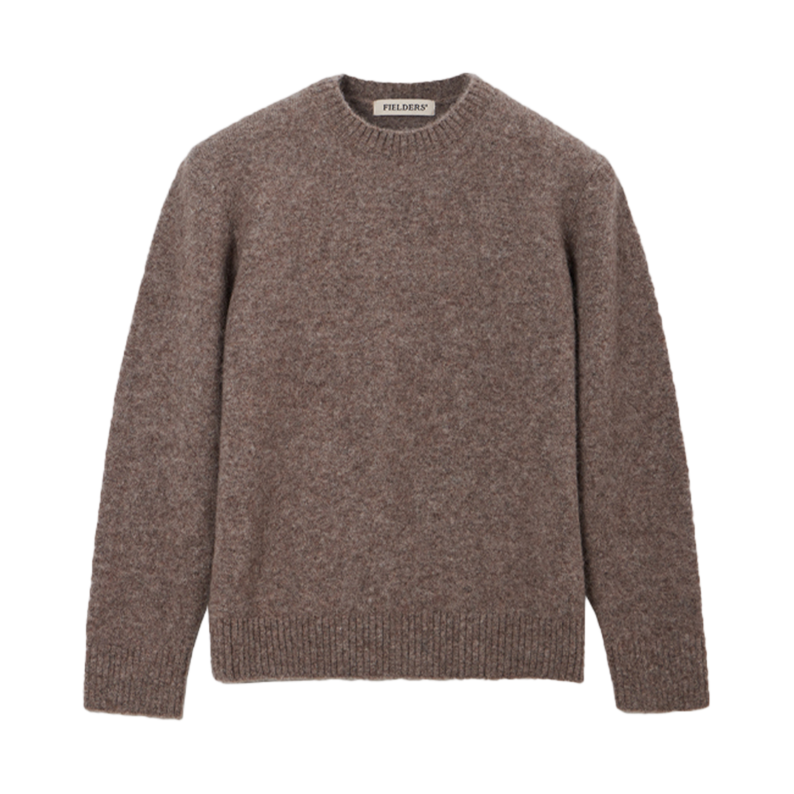 FDC41KNM02MO Fielders Alpaca Shaggy Knit Mocha
