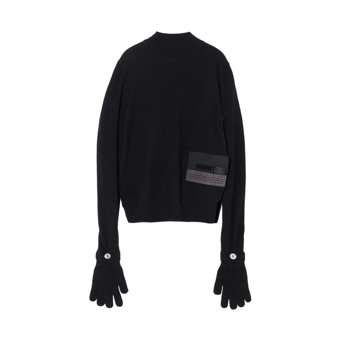 - Hyein Seo Military Sweater w/ Gloves Black