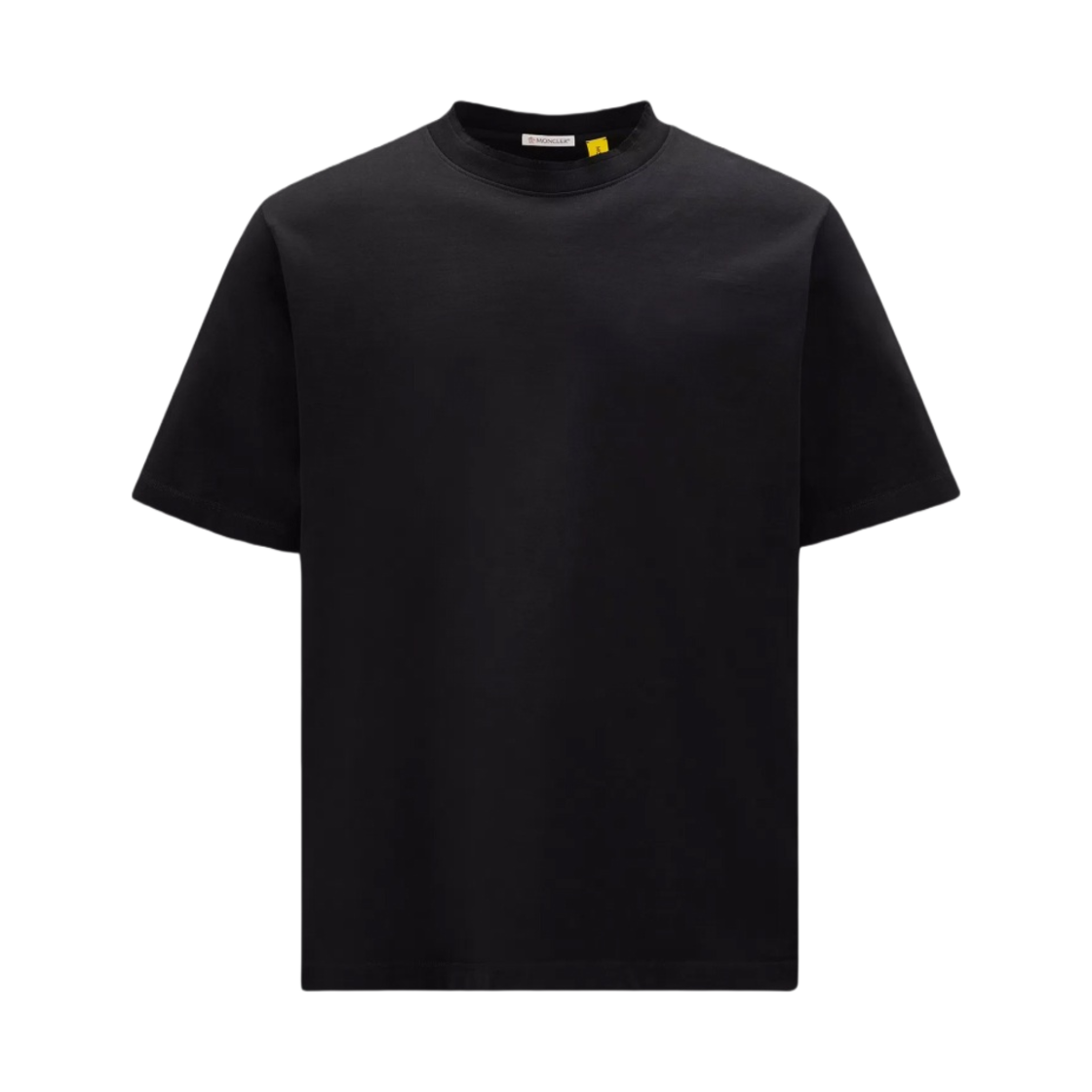 몽클레르 프린트 모티프 티셔츠 블랙 - 23SS(Moncler Printed Motif T-Shirt Black - 23SS) - 1