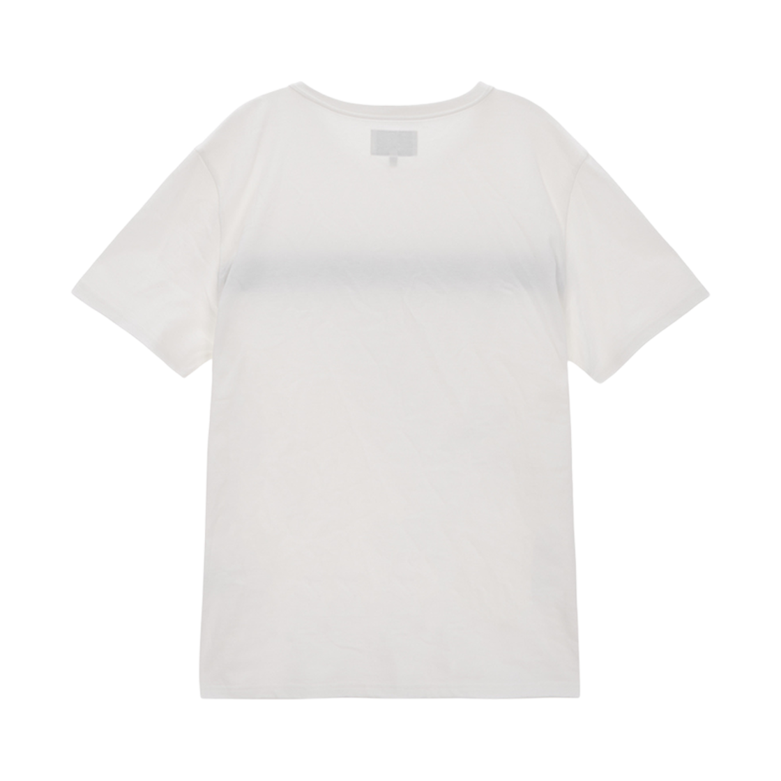 (W) 마뗑킴 로고 커티드 레이어드 탑 화이트((W) Matin Kim Logo Cutted Layered Top White) - 2
