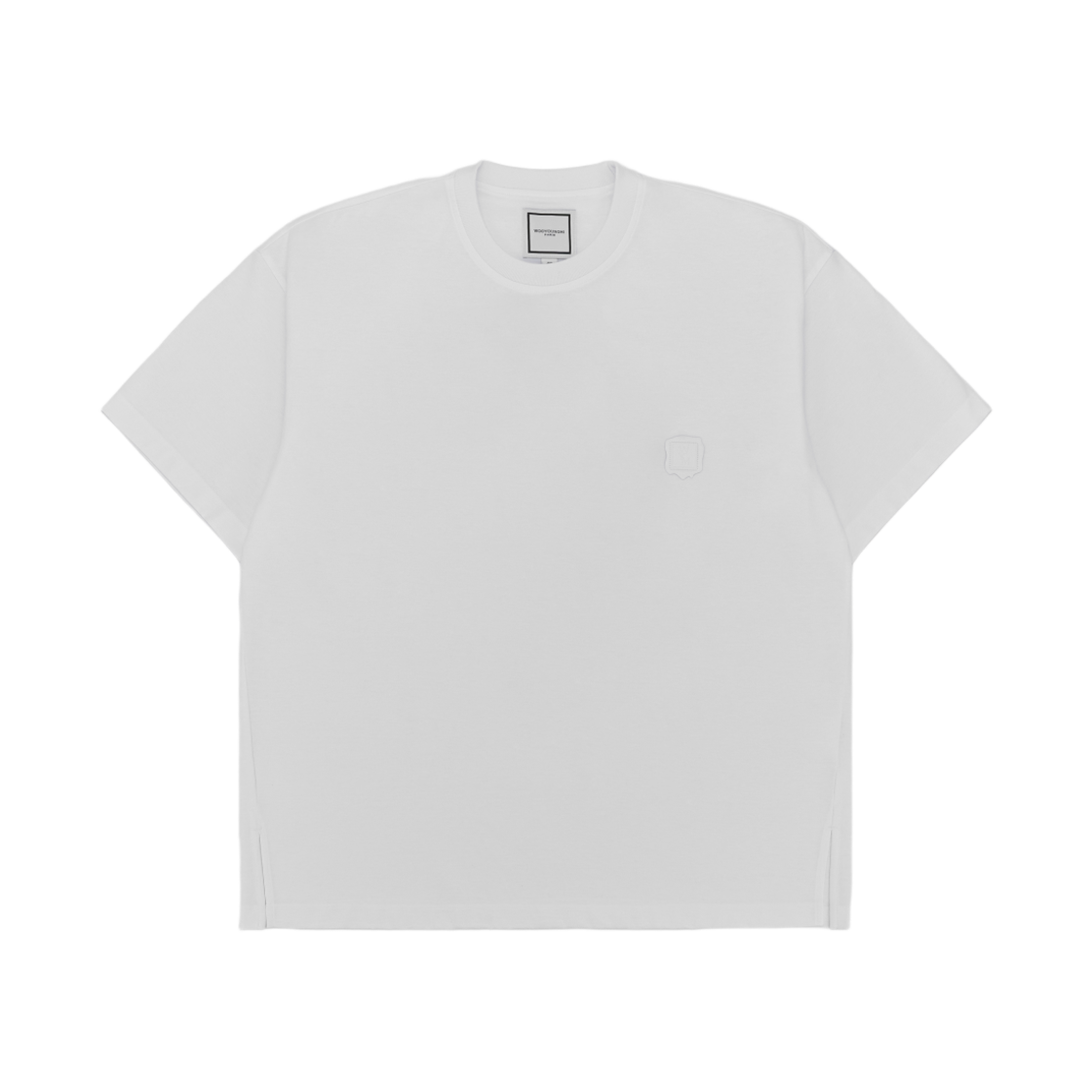 우영미 블러 그래픽 티셔츠 화이트 - 24SS(Wooyoungmi Blur Graphic T-Shirt White - 24SS) - 2