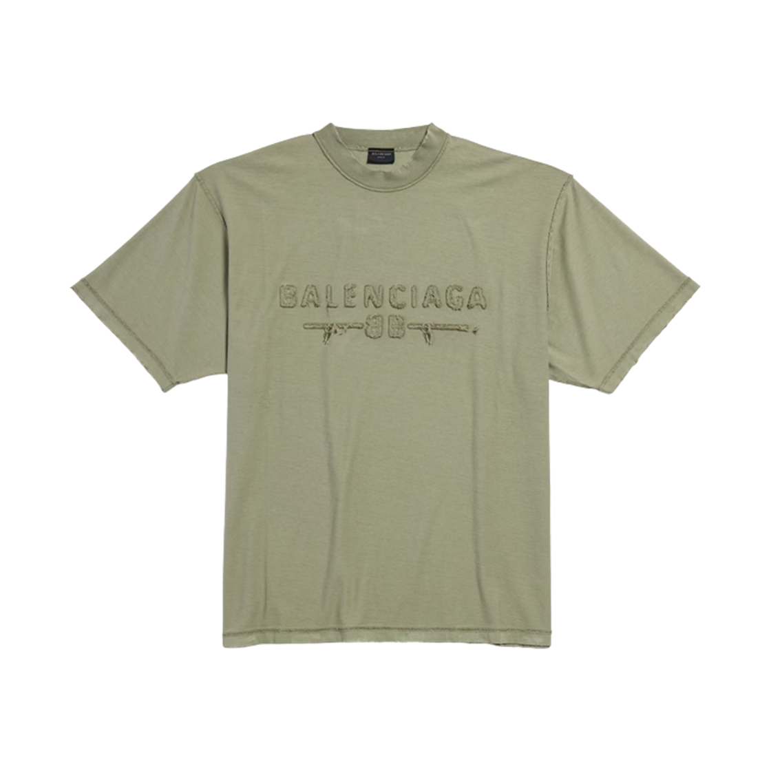 【BALENCIAGA】NEW YEAR SERIES 25 インサイドアウト Tシャツ 발렌시아가 뉴 이어 시리즈 25 인사이드 아웃 미디움 핏 티셔츠