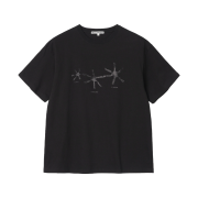 Millo Archive Cresendo Faded T-Shirts Black