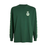 Palace x Harrods Logo Long Sleeve T-Shirt Green - 21FW