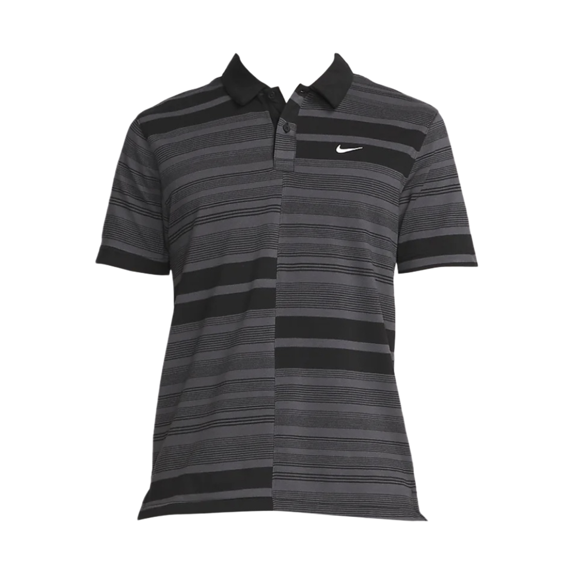 DV7907-010 Nike Dri-Fit Unscripted Golf Polo T-Shirts Black Anthracite - Asia