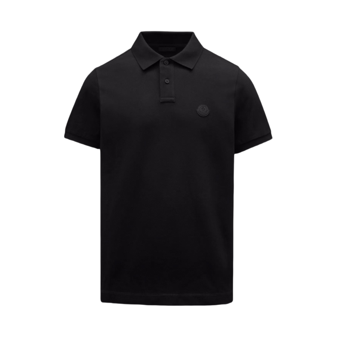 몽클레르 로고 폴로 셔츠 블랙 - 23FW(Moncler Logo Polo Shirt Black - 23FW) - 1