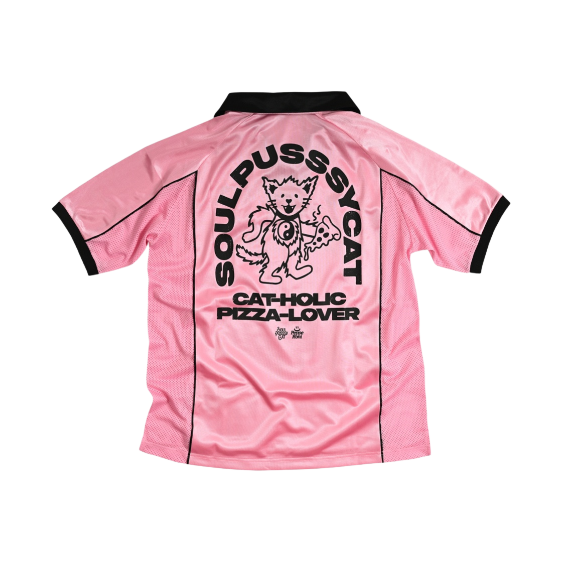 소울푸시캣 x 페퍼로니 서울 퍼지 캣 저지 핑크(Soulpussycat ⅹ Pepperoni Seoul Fuzzzy Cat Jersey Pink) - 2