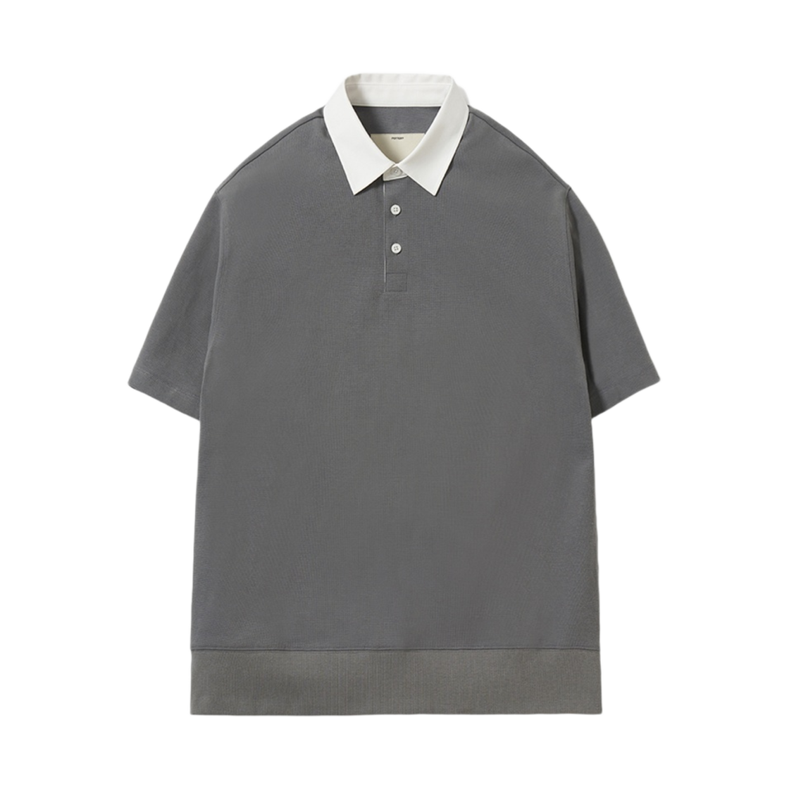 PCD2MCT401CC Pottery Short Sleeve Rugby T-Shirt Charcoal