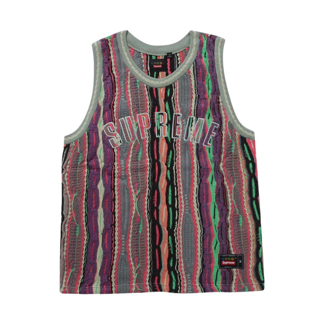슈프림 x 쿠지 베스킷볼 저지 멀티컬러 - 23SS(Supreme x Coogi Basketball Jersey Multicolor - 23SS) - 1