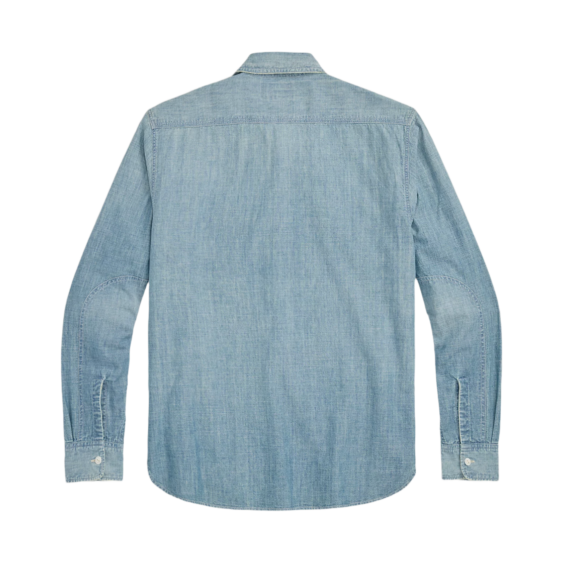 더블알엘 인디고 샴브레이 워크 셔츠 미디움 워시(Double RL Indigo Chambray Work Shirt Medium Wash) - 2