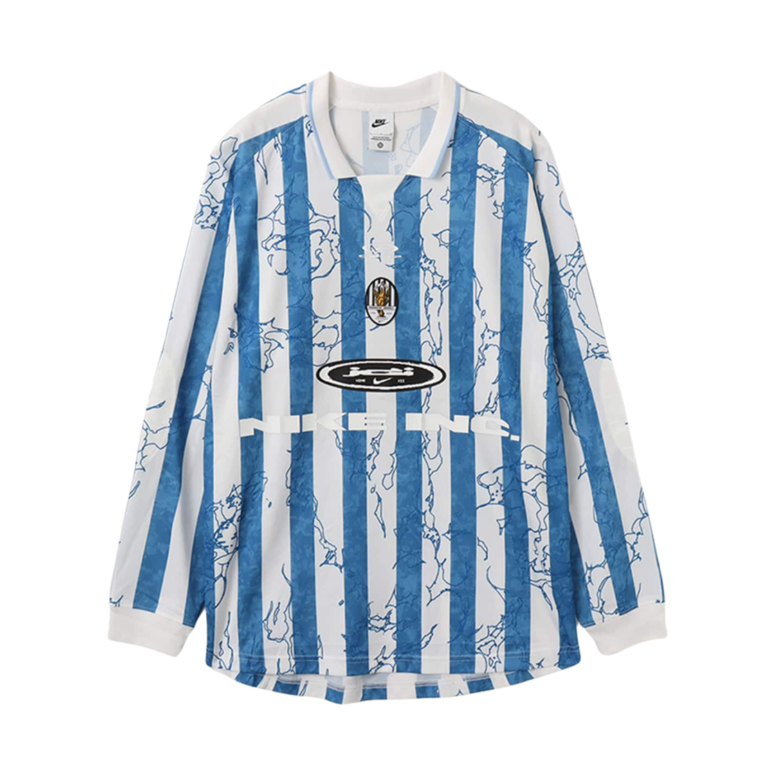 나이키 에어 롱슬리브 저지 싸이킥 블루 라이트 아머리 블루(Nike Air Long Sleeve Jersey Psychic Blue Light Armory Blue)