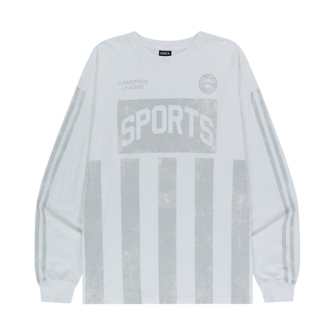 에이치덱스 스포츠 크랙 롱 슬리브 화이트