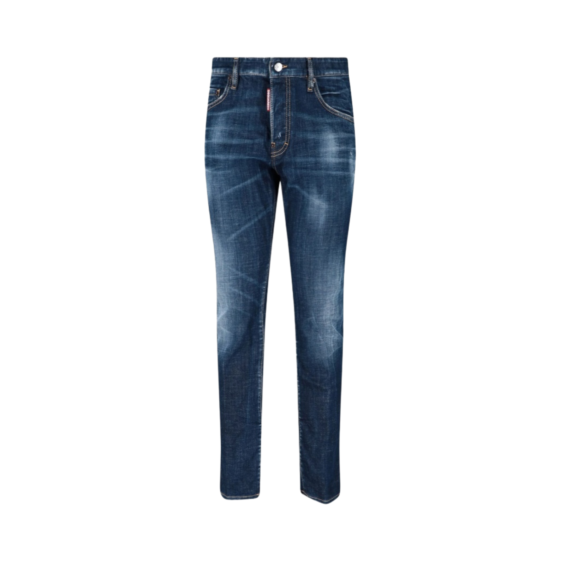 S74LB1133S30342470 Dsquared2 Dark Clean Wash Skater Jeans Blue