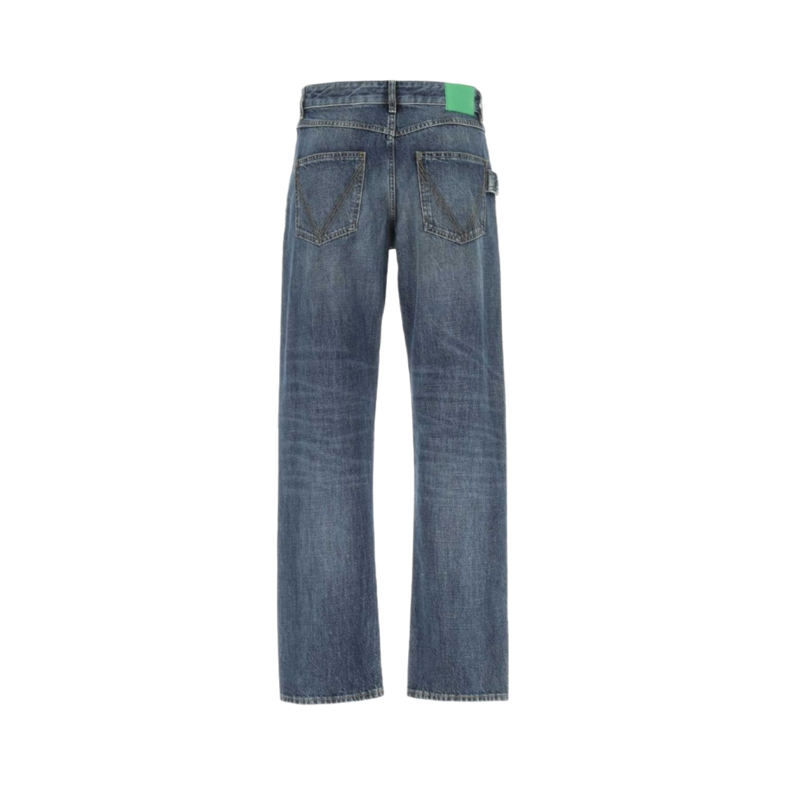 보테가 베네타 미디움 워시드 스트레이트 데님 오리지널 미디움 워시 인디고(Bottega Veneta Medium Washed Straight Denim Original Medium Wash Indigo) - 2