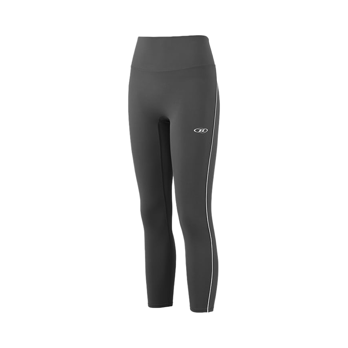 본투윈 심볼 B 파이핑 롱 레깅스 차콜(BORN TO WIN Symbol B Piping Long Leggings Charcoal)