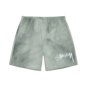 Stussy Wave Dye Nylon Shorts Sage